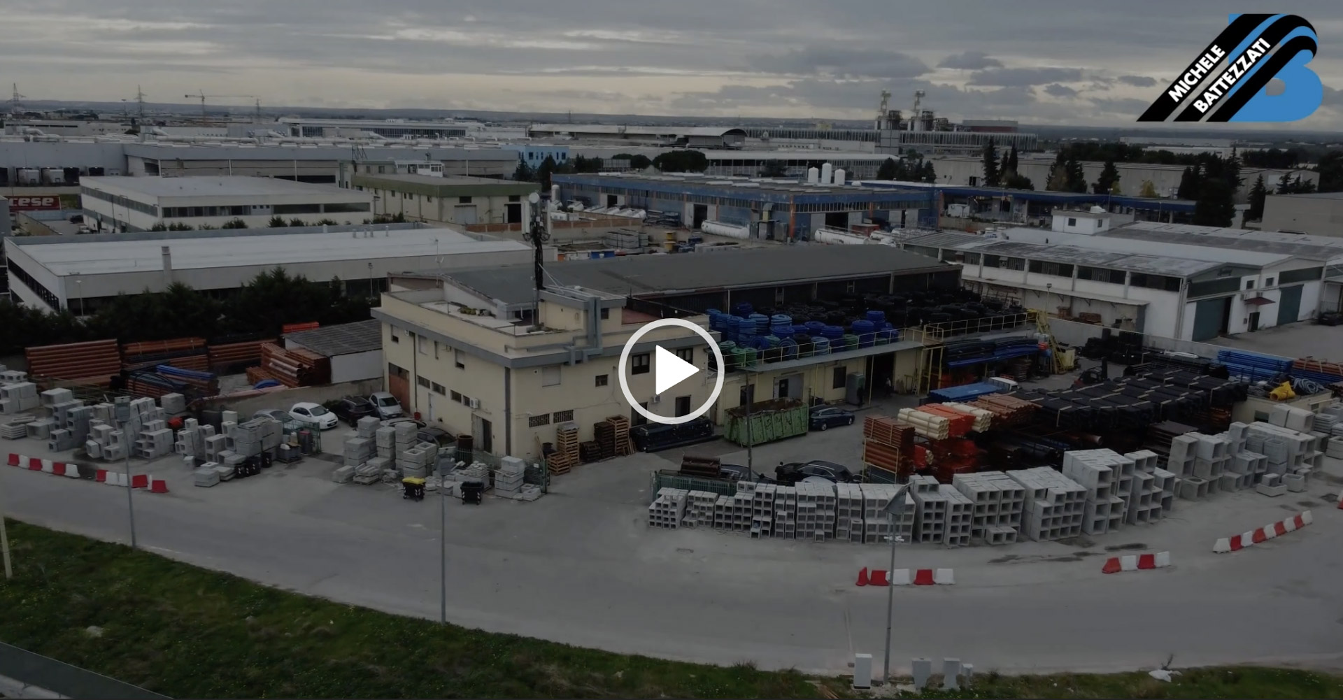 In volo all’interno dell’azienda di Michele Battezzati: il video